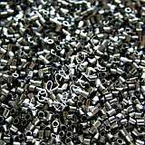 Zamačkávací rokajl váleček 1,5x1,5mm antracit ( balení 500 ks )