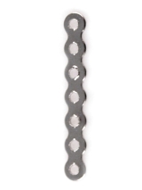 Vodič kovový 7 řadý 3x24 mm platina (balení 500 ks )