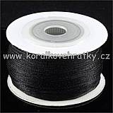 Stuha organza 7 mm, cívka cca. 28m, (balení 2 cívky )