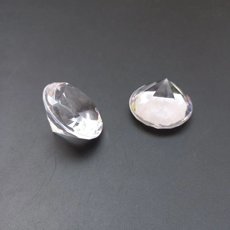 Rivolka, plast, barva čirá, 29 mm (balení 10 ks )