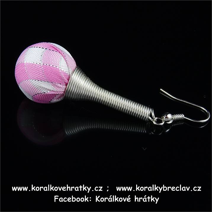 Kaplík pružinka kónická 26x9 mm, barva platina ( balení 10 ks )