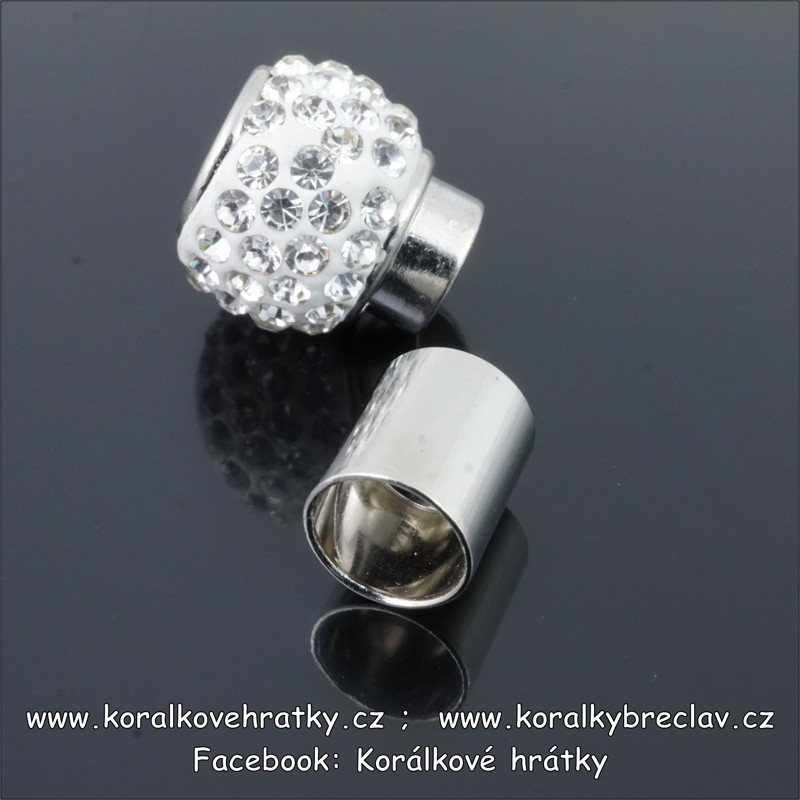 Zapínání magnetické se šatony 14x17mm, otvor 7 mm