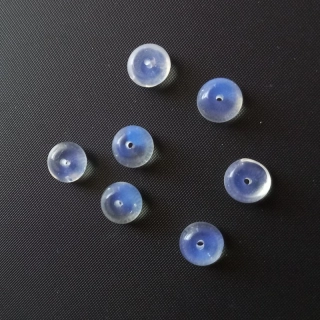 Korálek OPALIT ( sklo ) 8x5 mm disk / balení 30 ks