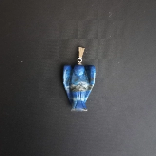 Přívěsek anděla, lapis lazuli, cca. 25x18 mm