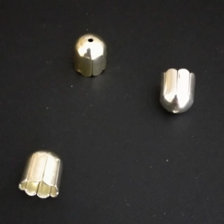 Kaplík, 11x10mm, barva stříbra (balení 20ks)