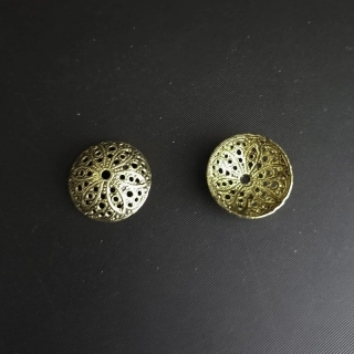 Kaplík 22 mm, barva mosazná (balení 20 ks)