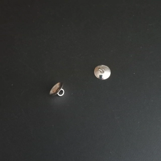 Kaplík / přivěskové lůžko na korálky, velikost misky 10mm , barva platina / balení 30 ks