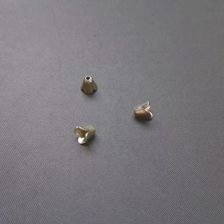 Kaplík zvonečkový 6x5 mm, barva platina / balení 10 ks
