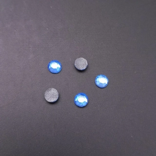 Šatonová růže  sklo HOT-FIX  5,8 mm modré  ( SS27) 20 ks / balení 4 sáčky po 20 ks 