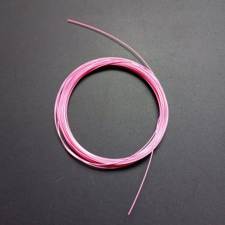 Nylonové lanko prům. 0,38 mm neonově růžové 5m/ balení 3x5m