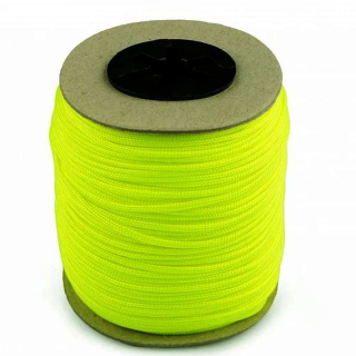 Šňůra technická žaluziová pr. 1,4mm, žlutá neon ( balení 62 m )