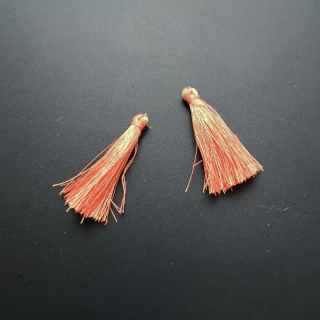 Střapec 40-45mm oranžový ( balení 12 ks )
