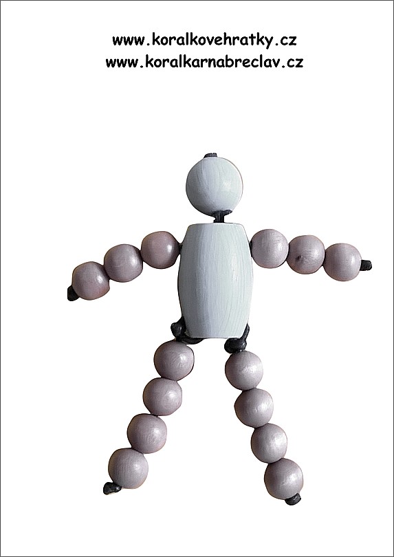 návod dřevěné korálky